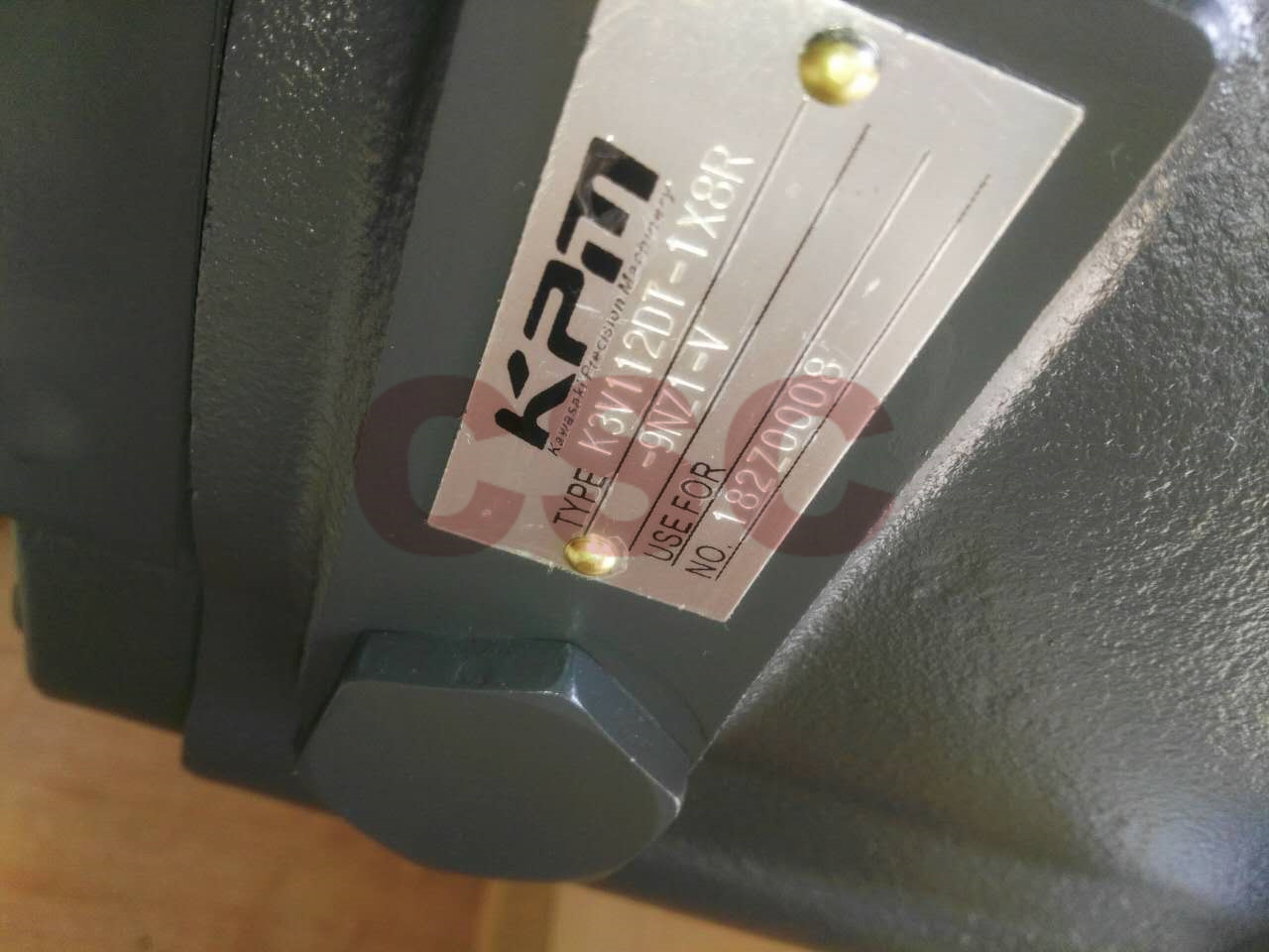 KPM-K3V112DT HYDRAULIC PUMP ASS'Y