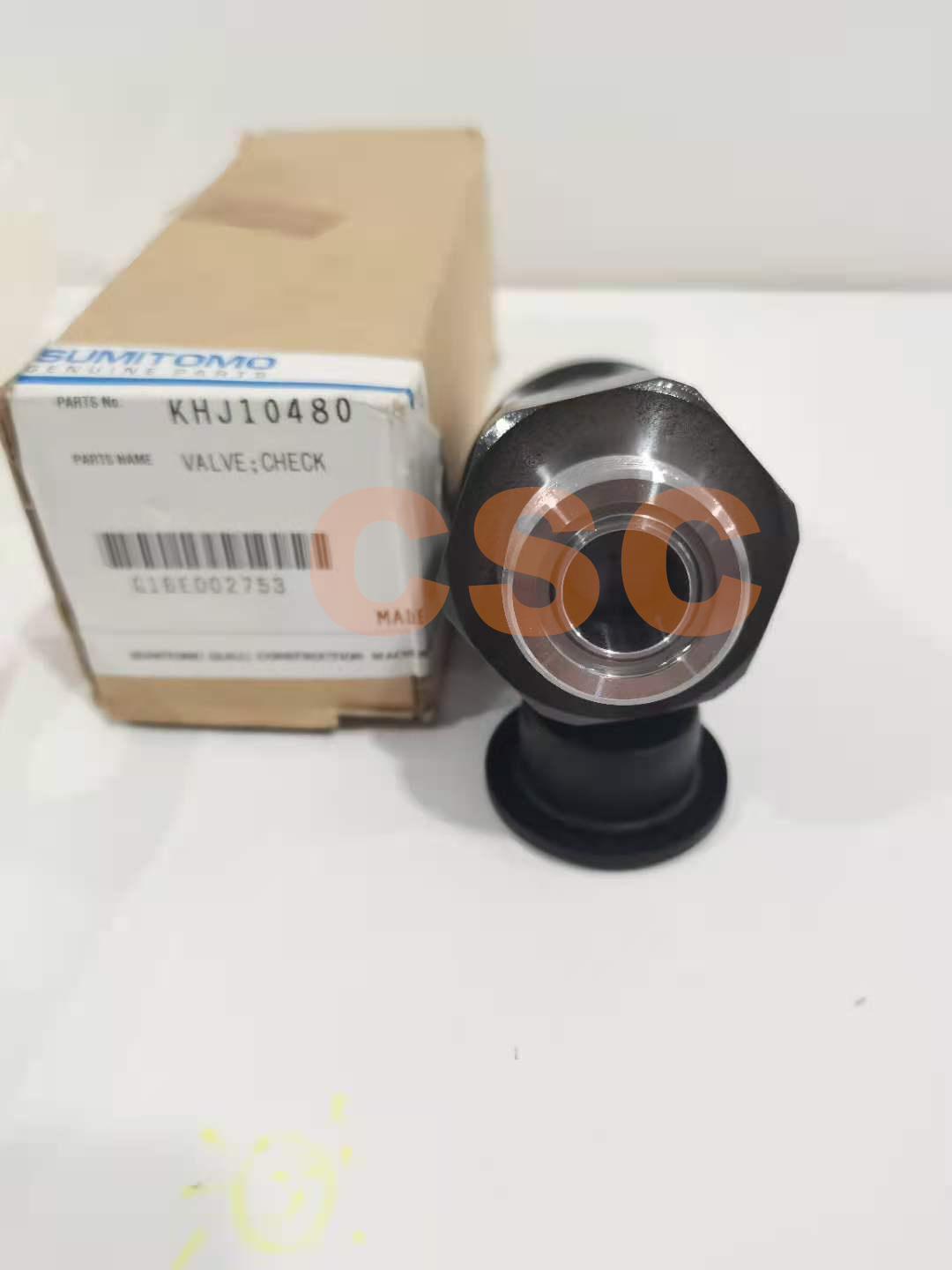 SUMITOMO SH210-5 KHJ10480 VALVE;CHECK / COVER;SIDE