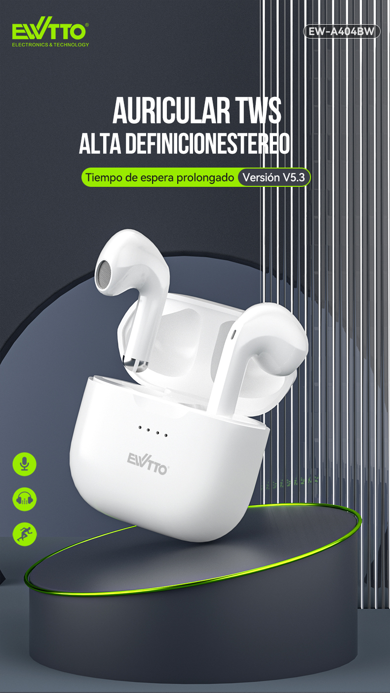 Auricular Inalámbrico Auriculares Ewtto Bluetooth EW-A404BW - Main Image
