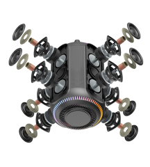 EW-P459B Parlante inalámbrico de sonido envolvente 360°