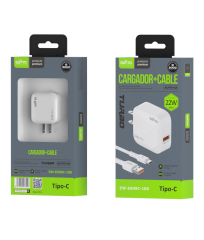 EW-E609C-100 Cargador GaN de carga rápida 22W