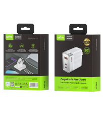 EW-E636 Cargador GaN de carga rápida de 65W