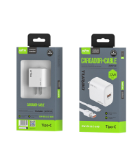 EW-E611C-100 Cargador GaN de carga rápida 22W