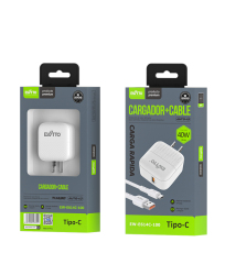 EW-E614C-100 Cargador GaN de carga rápida 40W