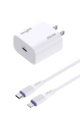 EW-E613i-100 Cargador con cable de carga rápida 20W