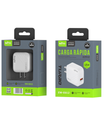 EW-E612C-100 Cargador GaN de carga rápida 18W