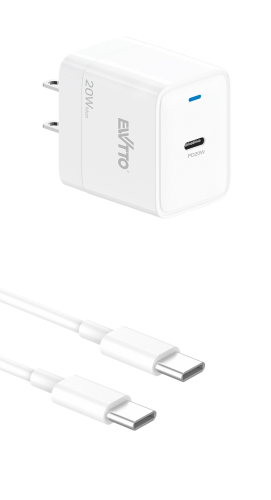 EW-E630C Cargador + cable de carga rápida 20W