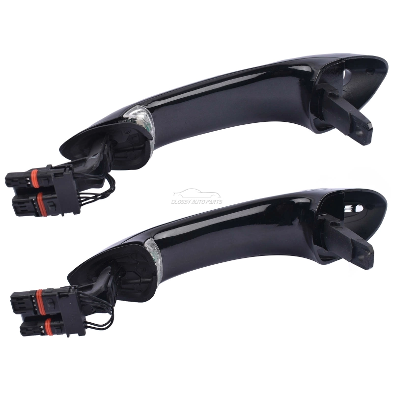 Front Left and Right Door Handle For BMW F07 F10 F11 F06 F12 F13 F01 F02 F03 F04 Black 51217231931 51217231932