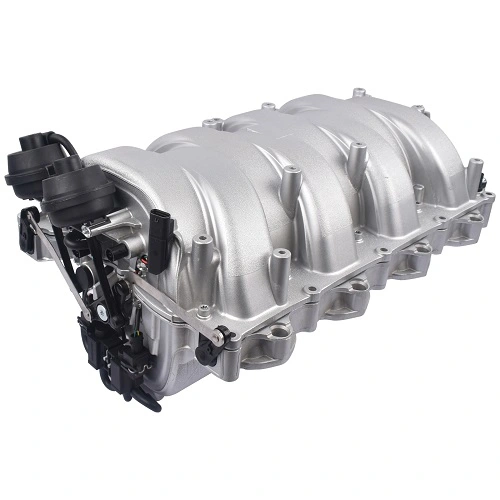 Engine Intake Manifold Assembly Compatible with Mercedes-Benz C350 CLS350 SLK280 ML350 R350 E350 A2721402401 A2721402201 A2721402101