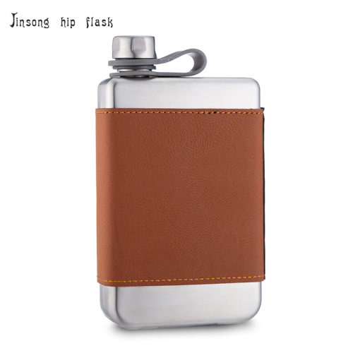 Stainless Steel 8oz Hip Flasks for Men , Whiskey Flask for Outdoor Camping Climbing Hiking Picnic