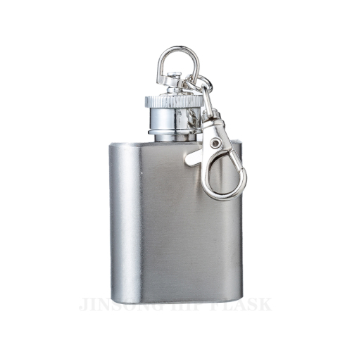 1 oz Key chain Mini Flask , stainless steel 304 Small Perfume Bottle