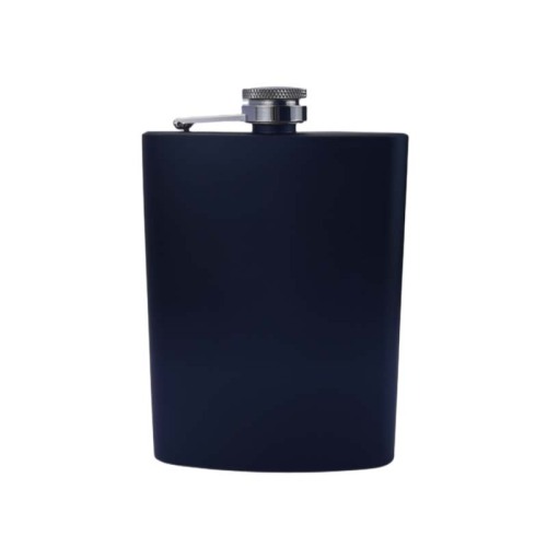 Whiskey Flask Matte Black 8 oz,304 stainless steel , Food Degree