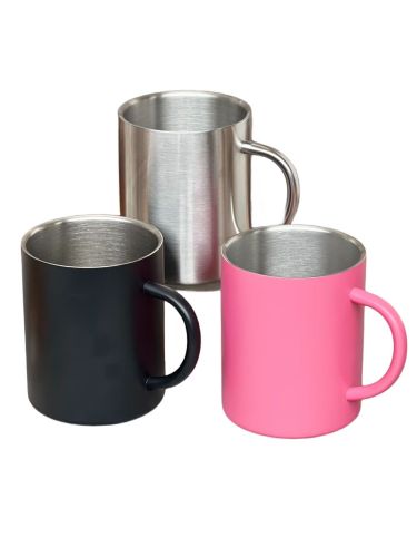 400 ML Double Wall Stainless Steel coffe mugs