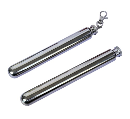 stainless steel 2oz Tube hip Flask 18/8 stainless steel