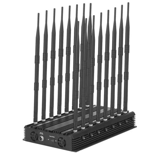 16 Antennas All Frequencies RF Radio Jammer 130MHz-2700MHz
