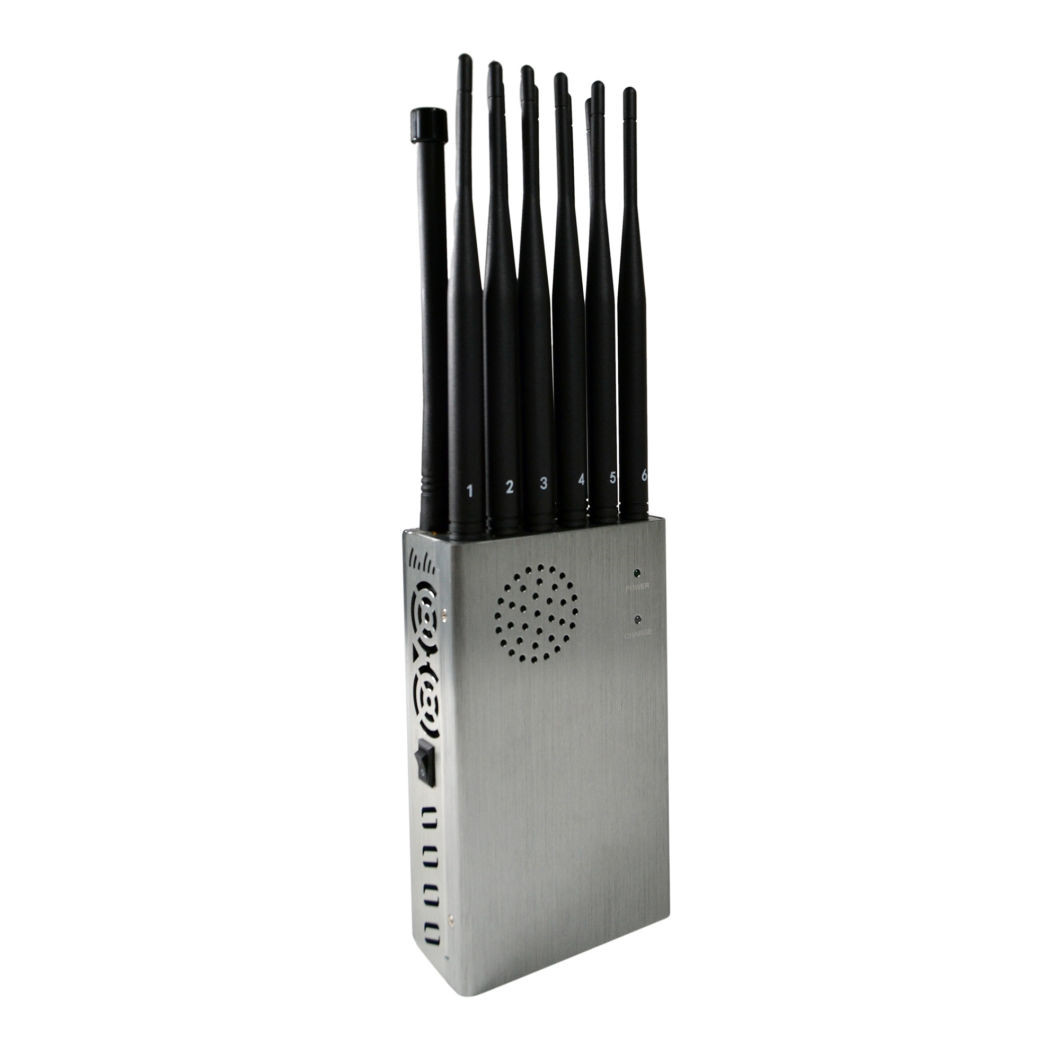 All in one 12 Antennas Portable Mobile Phone 3G/4G WiFi 2.4G/5.8G Signal Jammer
