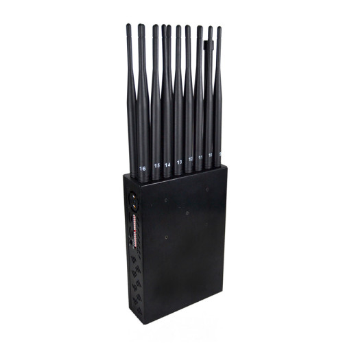 Handheld 16 Bands High Power 4G/5G Mobile Phone Signal Jammer