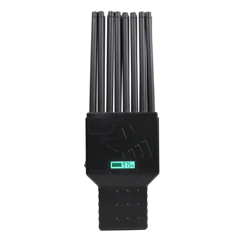 New Design Portable 18 Antennas 5G Cellphone Signal Jammer with LED screen
