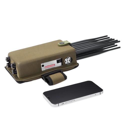 12 Antennas Handheld GPS GSM Bluetooth 3G 4G 5G Signal Blocker