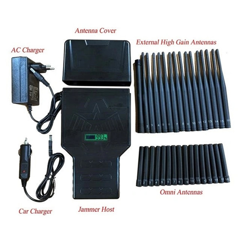 World First 16 Antennas All-in-One Full Bands 5G Cell Phone Signal Jammer