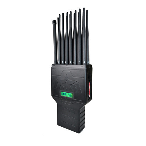 World First 16 Antennas All-in-One Full Bands 5G Cell Phone Signal Jammer