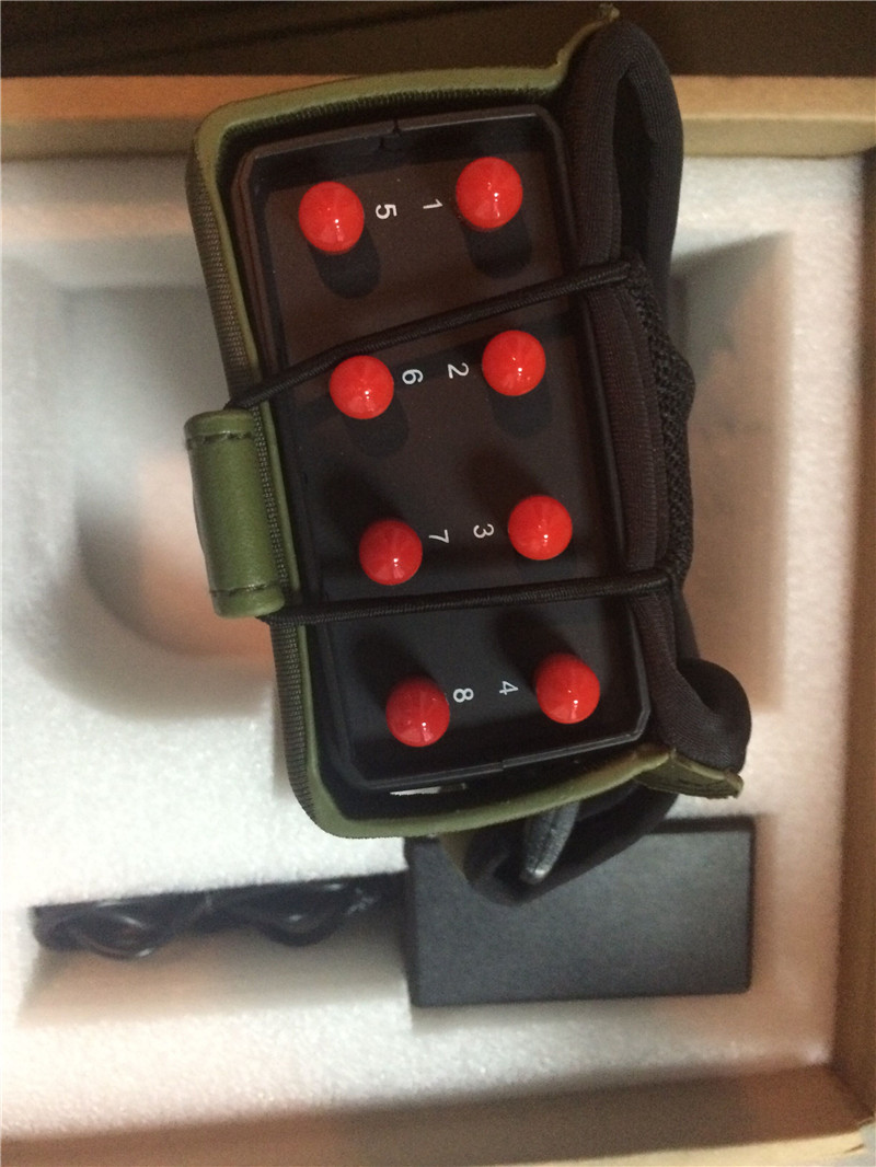 Nylon Case 8-Antennas Cellphone Jammer GPS WiFi Jammer Lojack Jammer