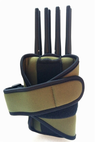 Nylon Case 8-Antennas Cellphone Jammer GPS WiFi Jammer Lojack Jammer