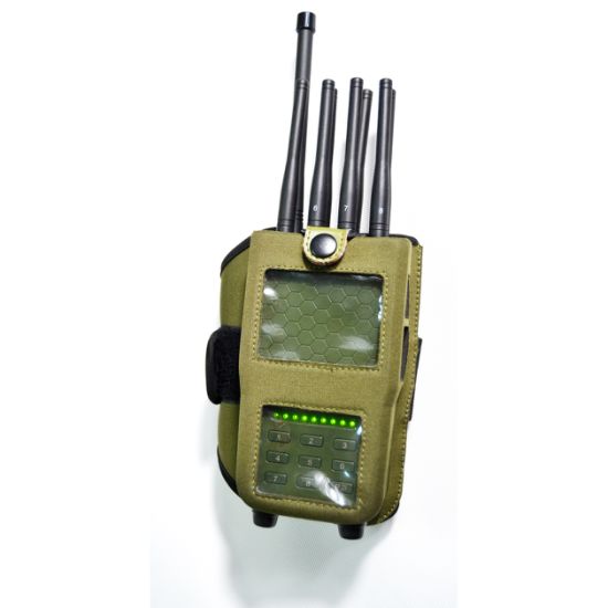 Portable 8 Antennas Cellular Phone Signal Jammer GPS Jammer WiFi Jammer Lojack Jammer