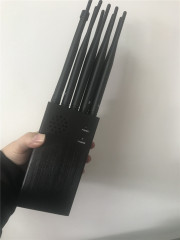 10-Antennas Portable LoJack GPS Wi-Fi Blocker Mobile Phone Jammer 7W Jamming Up to 20m