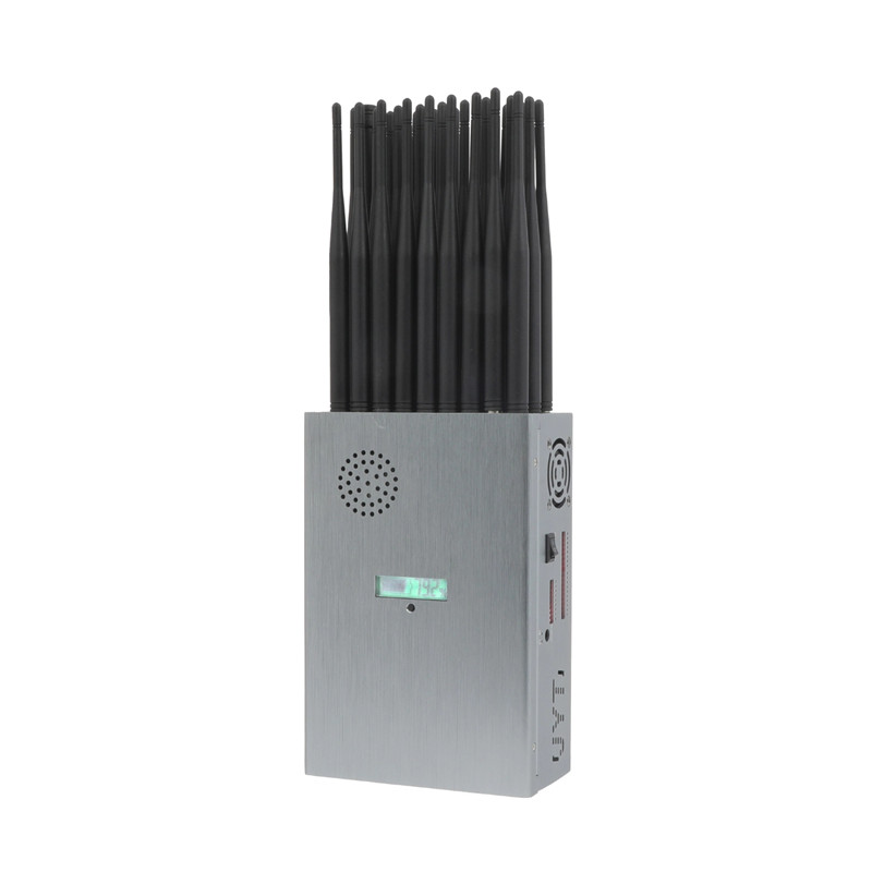 Latest 2023 Portable 27 Antennas 5G Cellphone Signal Jammer/GPS WIFI Lojack RF Remote Control Jammer