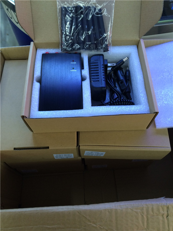 High Quality 8 Antennas Portable 4G Cellphone Jammer GPS/WIFI Jammer