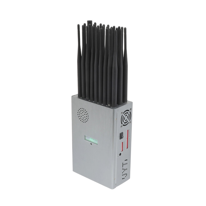 Latest 2023 Portable 27 Antennas 5G Cellphone Signal Jammer/GPS WIFI Lojack RF Remote Control Jammer