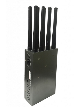 High Quality 8 Antennas Portable 4G Cellphone Jammer GPS/WIFI Jammer