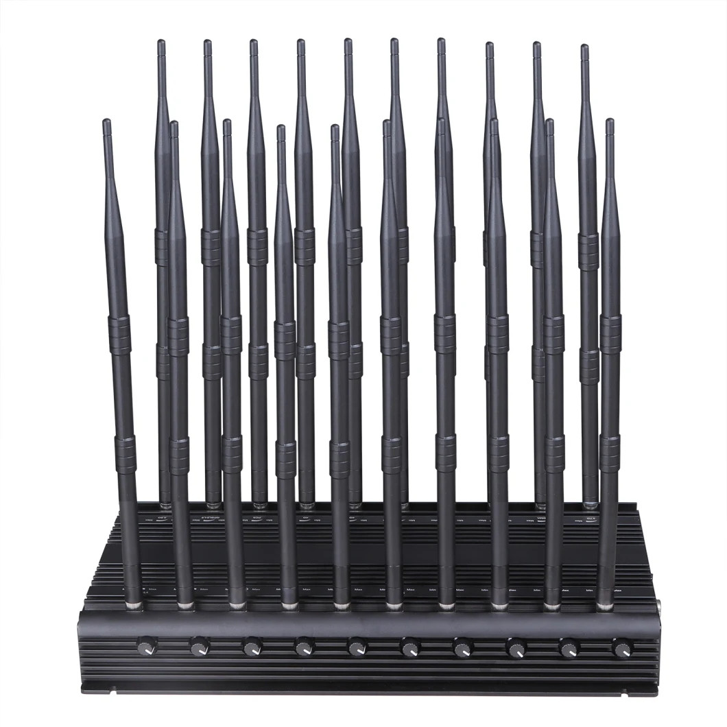 20 Antennas All-in-One 5G Cell Phone Signal Jammer/WIFI GPS VHF UHF Blocker