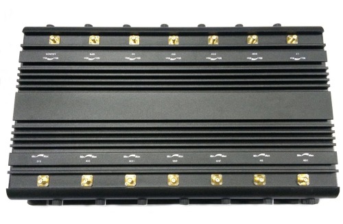 Whole Frequency 14 Antennas WiFi GPS VHF UHF LoJack 3G 4G Signal Jammer Blocker