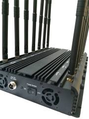 Whole Frequency 14 Antennas WiFi GPS VHF UHF LoJack 3G 4G Signal Jammer Blocker