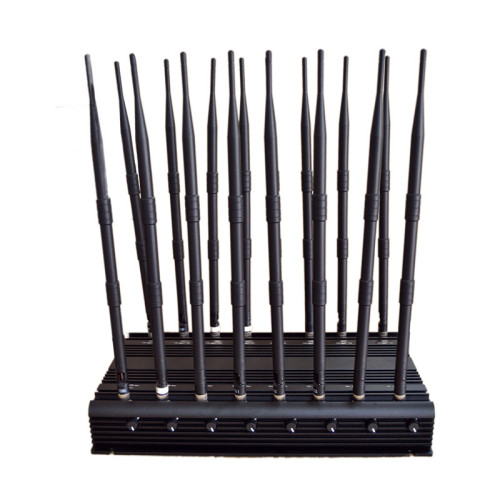 16 Antennas All Frequencies RF Radio Jammer 130MHz-2700MHz