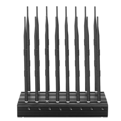 16 Channels All in One Desktop Cellphone WiFi GPS RF Signal Jammer