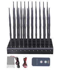 20 Antennas All-in-One 5G Cell Phone Signal Jammer/WIFI GPS VHF UHF Blocker