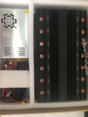 16 Channels All in One Desktop Cellphone WiFi GPS RF Signal Jammer