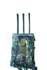 High Power 6-Bands Prison Jammer/ Portable Backpack VIP Jammer /Military Anti-Bomb Jammer