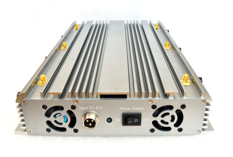 High Power Cellular 2G 3G 4G Phone Jammer/ 90Watt WIFI GPS UHF VHF 315MHz 433MHz Jammer