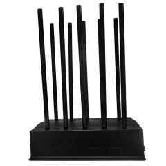 10-Antennas High Power 100Watt Cellphone Signal 2/3/4/5G Jammer