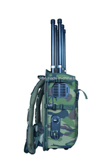 High Power 6-Bands Prison Jammer/ Portable Backpack VIP Jammer /Military Anti-Bomb Jammer