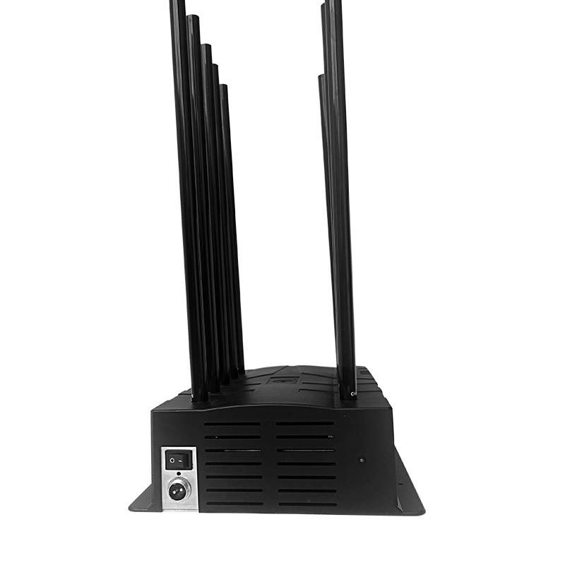 10-Antennas High Power 100Watt Cellphone Signal 2/3/4/5G Jammer