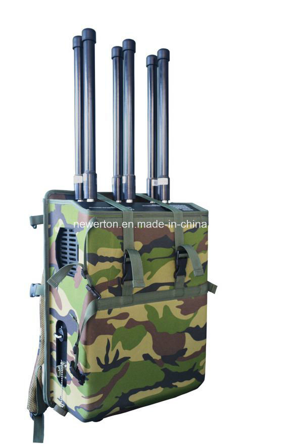 High Power 6-Bands Prison Jammer/ Portable Backpack VIP Jammer /Military Anti-Bomb Jammer