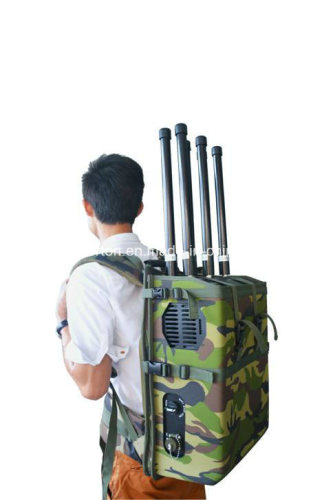 High Power 6-Bands Prison Jammer/ Portable Backpack VIP Jammer /Military Anti-Bomb Jammer