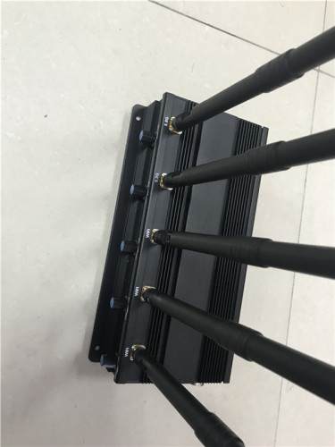 Desktop 2.4G 5.2G 5.8G WiFi Signal Jammer Blocker