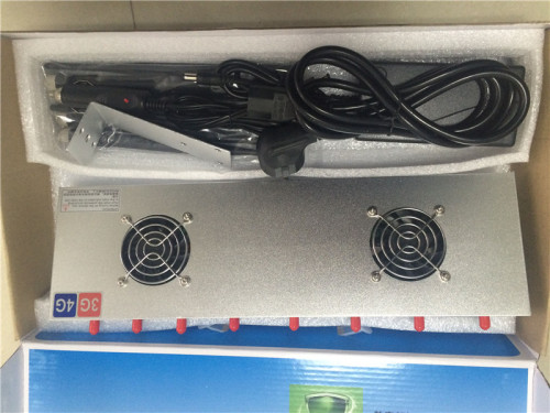 8-Antennas desktop 2G 3G 4G Mobile phone signal jammer GPS/wifi blocker