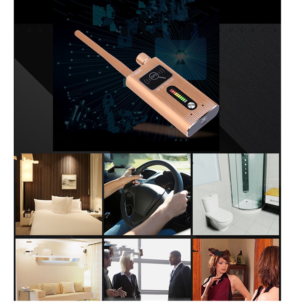 High Quality Sleeping GPS Camera Tracking Signal Detector GPS Finder T6000